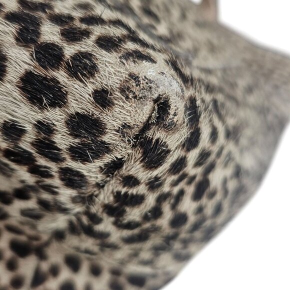 Madewell Medium Transport Leopard Print Calf Hair Tote - Picture 12 of 16